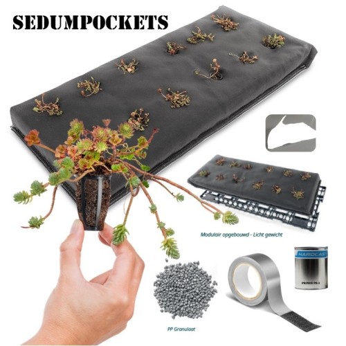 Groendakpocket pakket